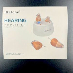 Hearing Amplifier - Orange and White